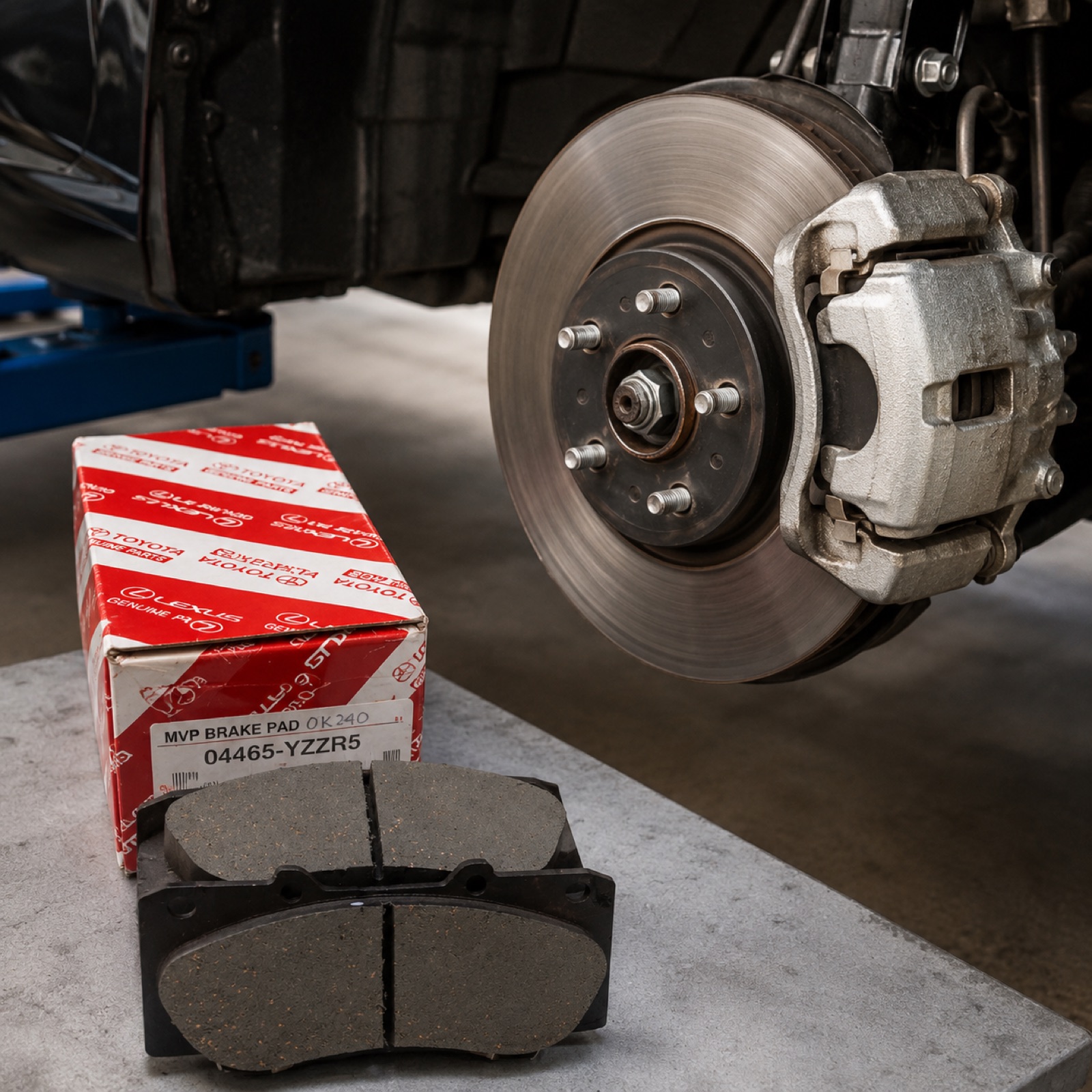 MVP Brake Pad Fortuner 04465-YZZR5