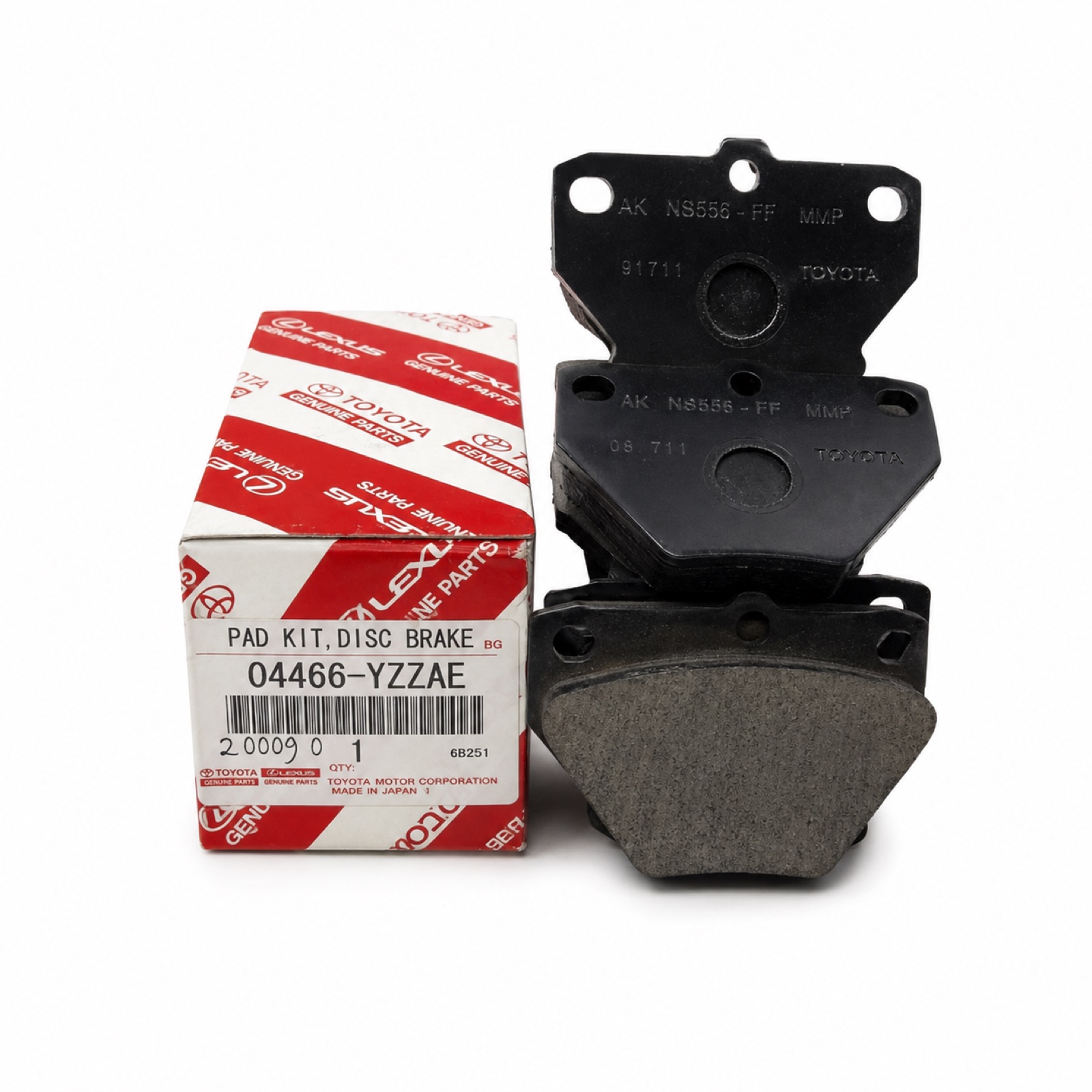 Kampas Rem Disc / Brake Pad Kit (Toyota Genuine)