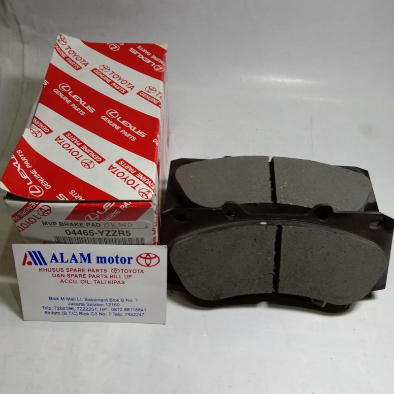 Brake Pad Fortuner
