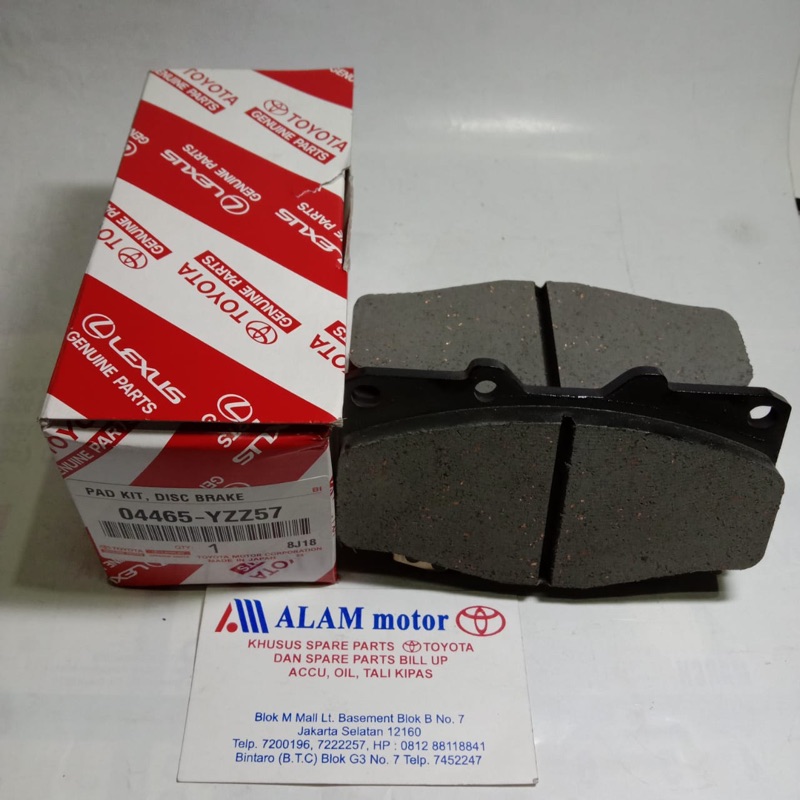 Brake Pad Lexus Genuine
